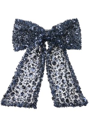 Maison Michel Wicole bow clip - Blue