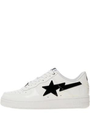A BATHING APE® Bape Sta #2 star-lightning sneakers - White