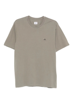 C.P. Company logo-patch cotton T-shirt - Grey