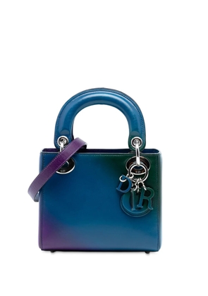 Christian Dior Pre-Owned 2013 Mini Ombre Calfskin Lady Dior satchel - Blue
