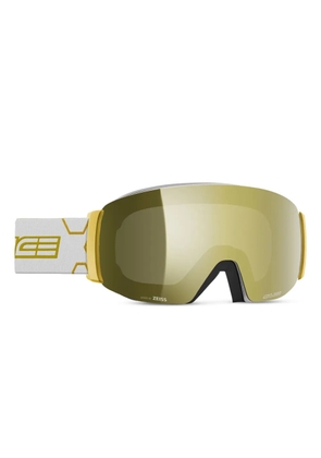 SALICE elastocated-strap ski goggles - White