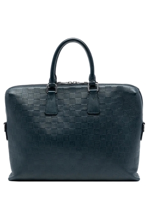 Louis Vuitton Pre-Owned 2013 Damier Infini Porte Documents Jour business bag - Blue