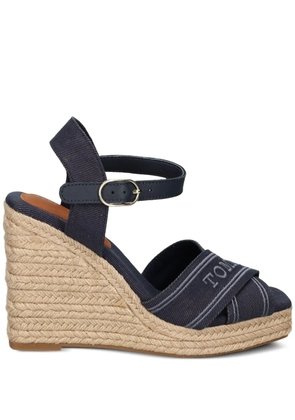 Tommy Hilfiger leather sandals - Blue