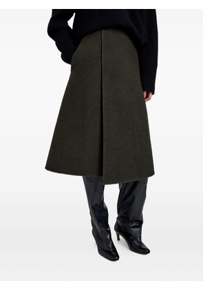 Proenza Schouler Bodhi boucle twill skirt - Brown