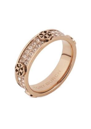 Tory Burch pavé icon ring - Pink