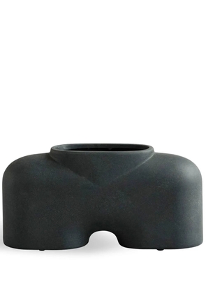 101 Copenhagen Cobra fat medium vase - Black