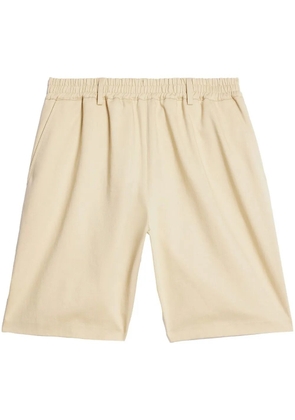 AMI Paris cotton chino shorts - Neutrals