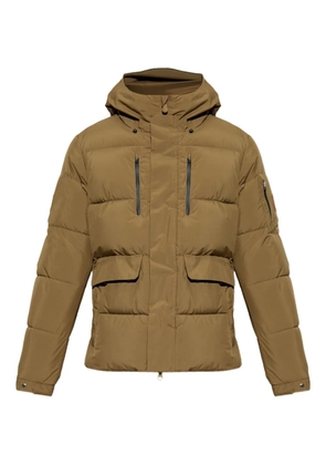 Save The Duck Alter hooded zip jacket - Brown