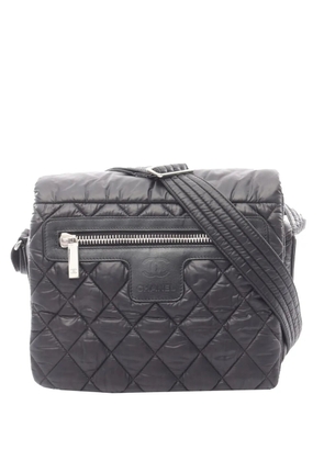 CHANEL Pre-Owned 2013-2014 Small Nylon Coco Cocoon Flap crossbody bag - Black