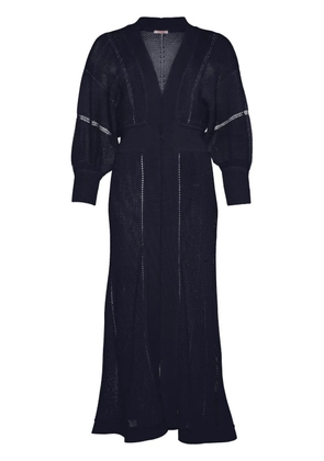 ERES Stella knitted V-neck dress - Black