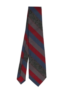 Valentino Garavani Pre-Owned Regimental tie - Grey