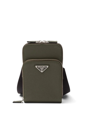 Prada Saffiano leather smartphone case - Green
