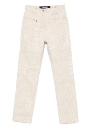 Jacquemus Le De-Nîmes Norma jeans - Neutrals