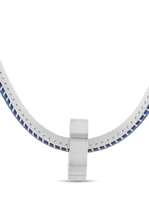 Calvin Klein Jeans bead-embellished necklace - Silver