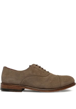 SOMMET lace-up cap-toe oxford shoes - Brown