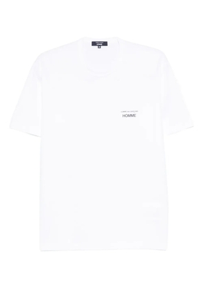 Comme des Garçons Homme logo-detail T-shirt - White