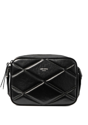 Jimmy Choo quilted leather shoulder bag - Black