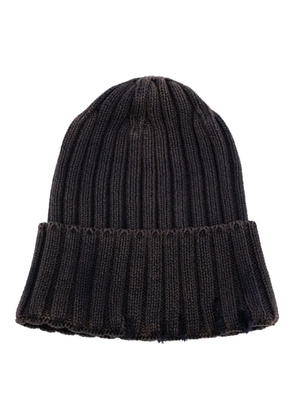 Goen.J ribbed knit beanie - Blue