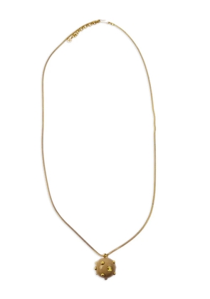 CHANEL Pre-Owned 1990-2000 ball pendant necklace - Gold