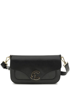 Coccinelle C-Me logo-plaque shoulder bag - Black