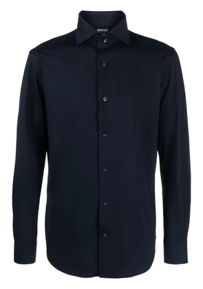 Boggi Milano long-sleeve button-up shirt - Blue