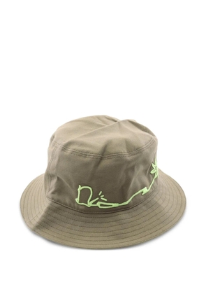 Christian Dior Pre-Owned x Travis Scott 2010 Cactus Jack bucket hat - Grey