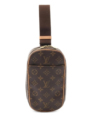 Louis Vuitton Pre-Owned 2009 Ganju pochette bag - Brown