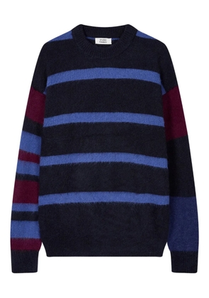 TOMBOY fuzzy-texture sweater - Blue