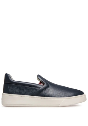 Bally slip-on leather sneakers - Blue