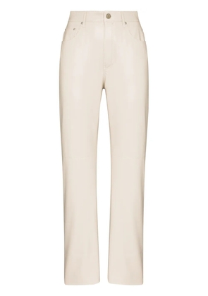 Nanushka Vinni straight-leg trousers - Neutrals
