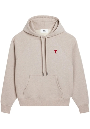 AMI Paris Ami De Coeur hoodie - Neutrals