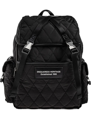 DSQUARED2 quilted backpack - Black