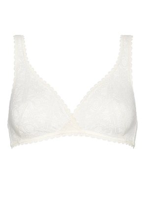 ERES Fuseau wireless traingle bra - White