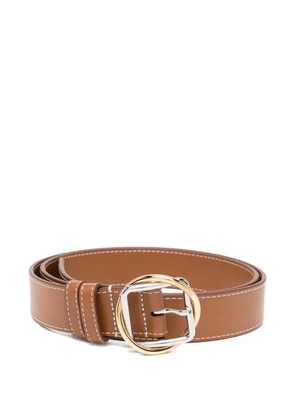 Jacquemus leather belt - Brown