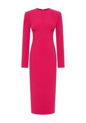 Rachel Gilbert Dover long-sleeve maxi dress - Pink
