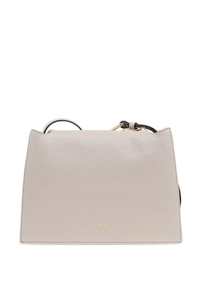 Furla flap-detail shoulder bag - Neutrals