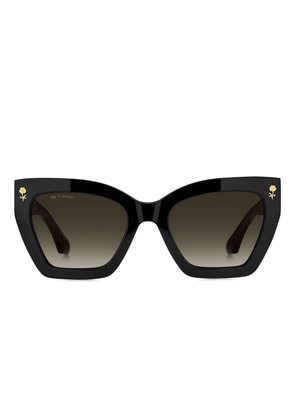 ETRO stripes sunglasses - Black