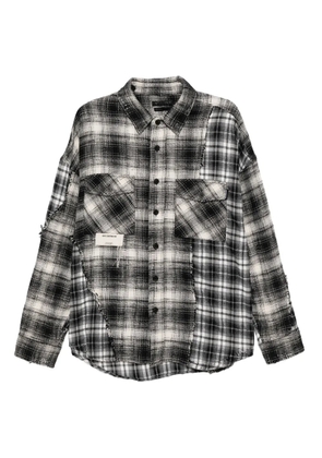 FIVE CM logo-patched shirt - Black