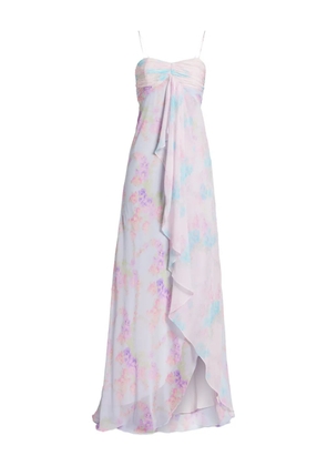 LoveShackFancy Miu floral-print maxi dress - Pink
