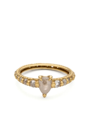 Polly Wales 18kt yellow gold Rapunzel diamond ring
