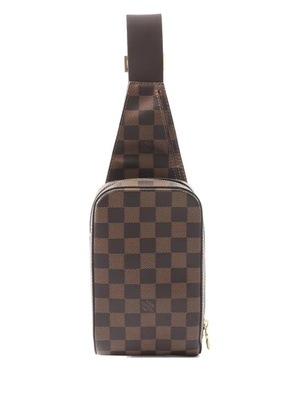 Louis Vuitton Pre-Owned 2013 Damier Geronimos body bag - Brown