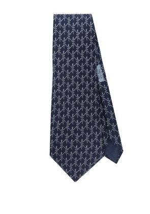 Hermès Pre-Owned 2010s silk tie - Blue