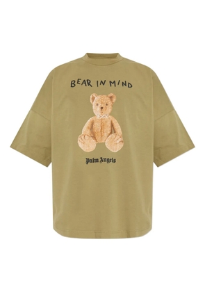Palm Angels bear graphic t-shirt - Green