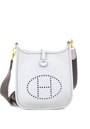 Hermès Pre-Owned Evelyne Bag Gen III Clemence TPM crossbody bag - Blue