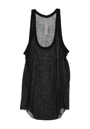 Rick Owens round-neck tank top - Black