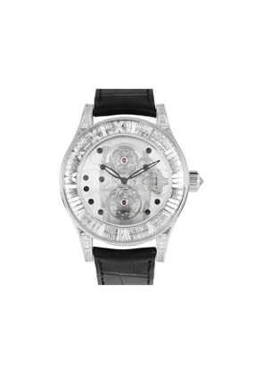 Corum pre-owned Romvlvs Tourbillon Billionaire diamond 45mm - White