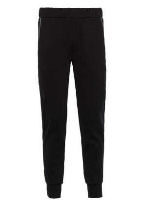 Prada Re-Nylon triangle-logo sweatpants - Black