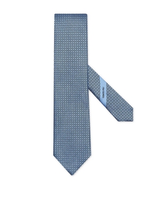 Zegna Cento Fili silk tie - Blue