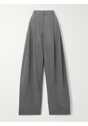 Jacquemus - D'homme Pleated Stretch-wool Tapered Pants - Gray - FR 34,FR 36,FR 38,FR 40,FR 42,FR 44