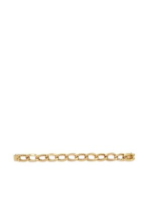 Boucheron Pre-Owned 1941-1960 18kt yellow gold Retro chain-link bracelet